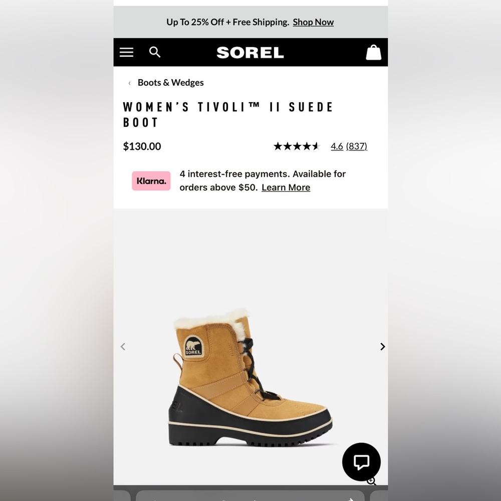 WOMEN’S TIVOLI™ II SUEDE BOOT
